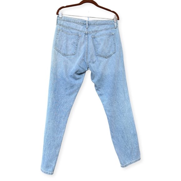 🌸4/$50🌸 NWOT 100% cotton Gap High-Rise Original Slouchy Light Indigo Jeans - Picture 2 of 13